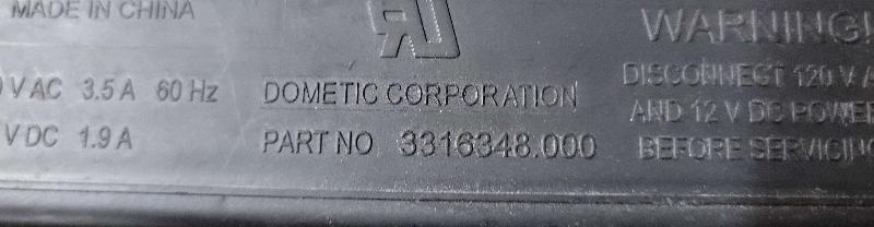 3316348.000 Dometic Fridge Control Board RV Refrigerator - Used RV Parts