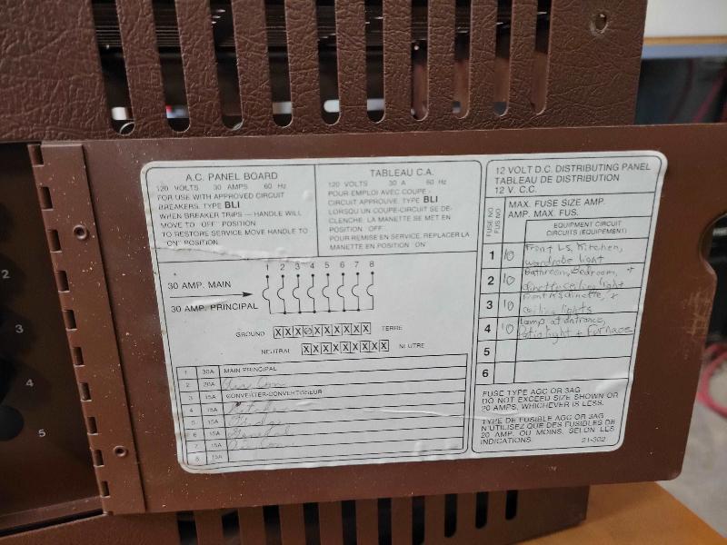 Converter 30 Amp Allonson from Motorhome - Used RV Parts