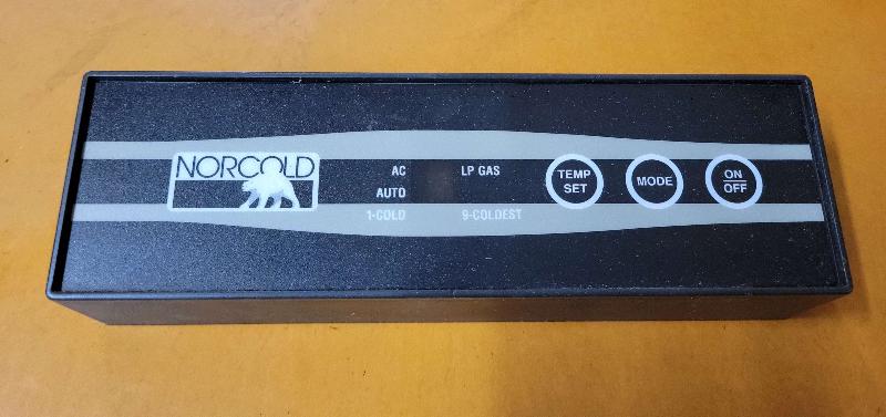 619355 Norcold Fridge Optical Display Eyebrow Control Board RV Refrigerator - Used RV Parts