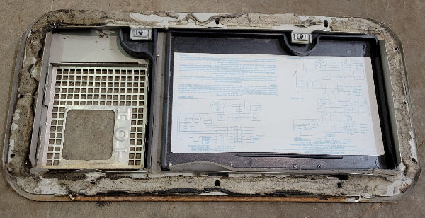 Atwood/Hydroflame RV Furnace Exterior Access Door 8500 Series