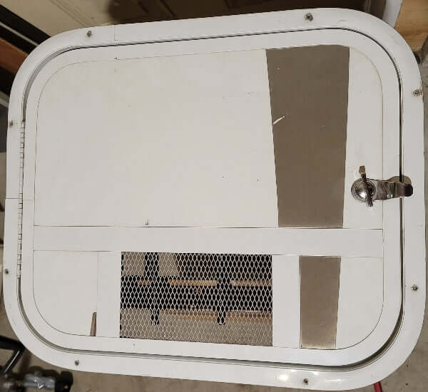 RV Generator Compartment Door