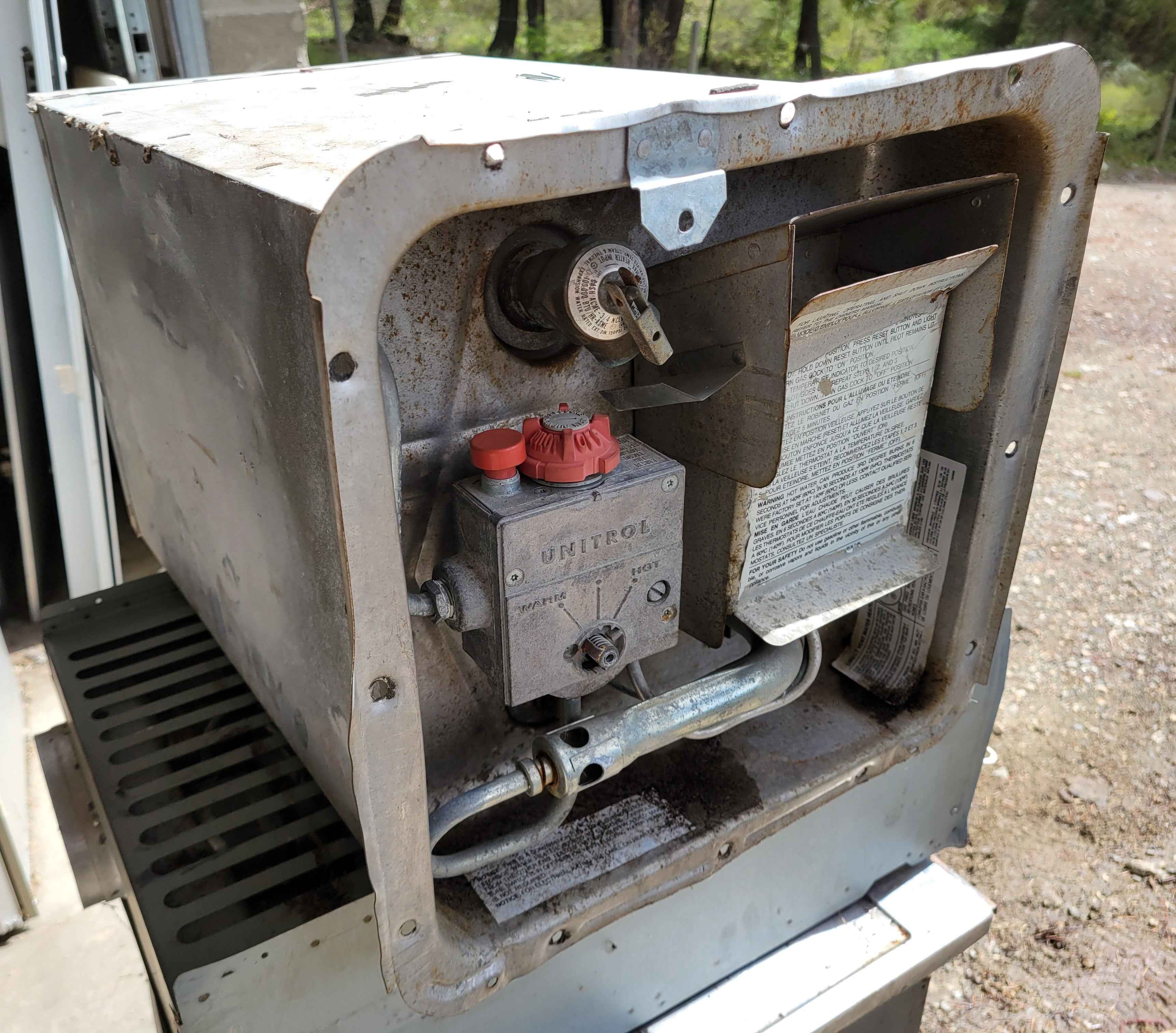 RV Propane and 110v Hot Water Heater