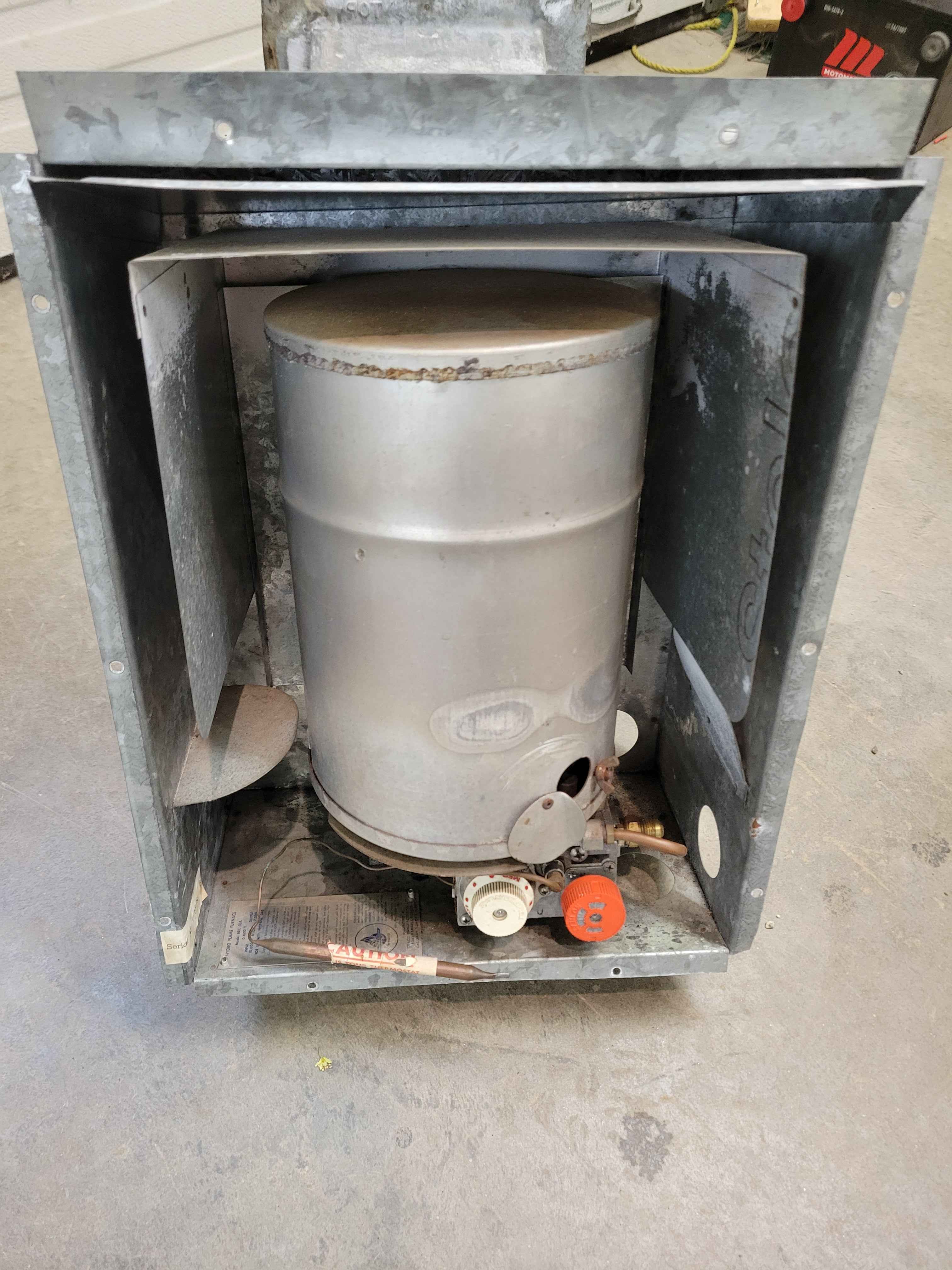 Propane Gravity Furnace BRC-10A 10000 BTU Camper