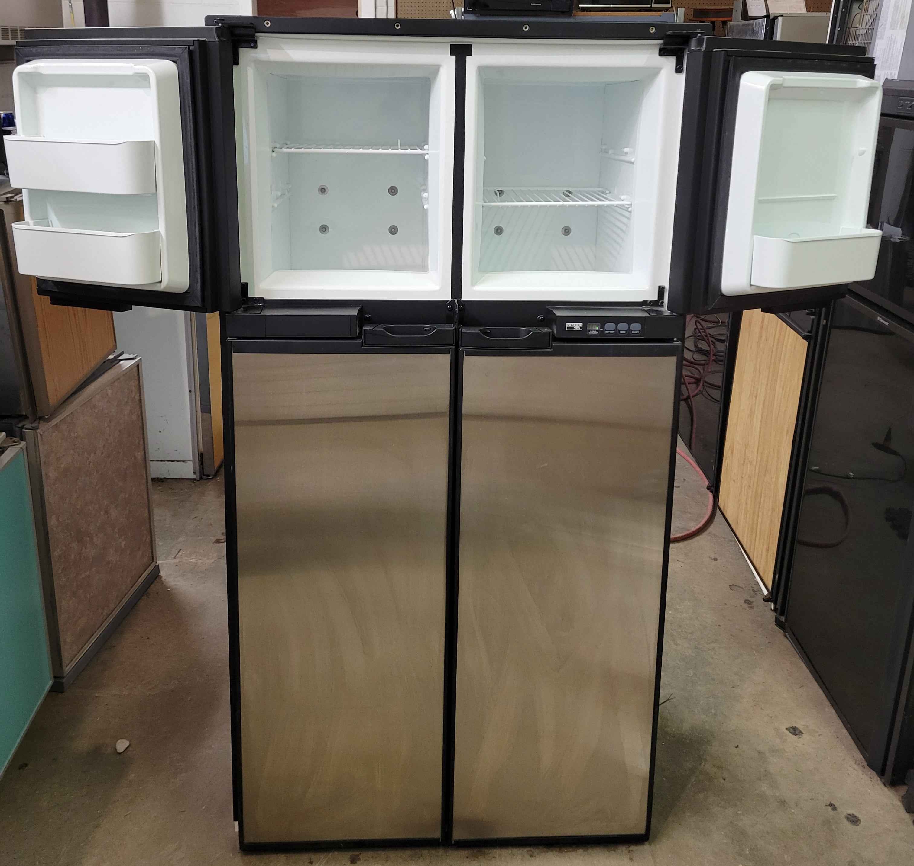 Norcold 1210 Double Door RV Fridge Propane & Electric