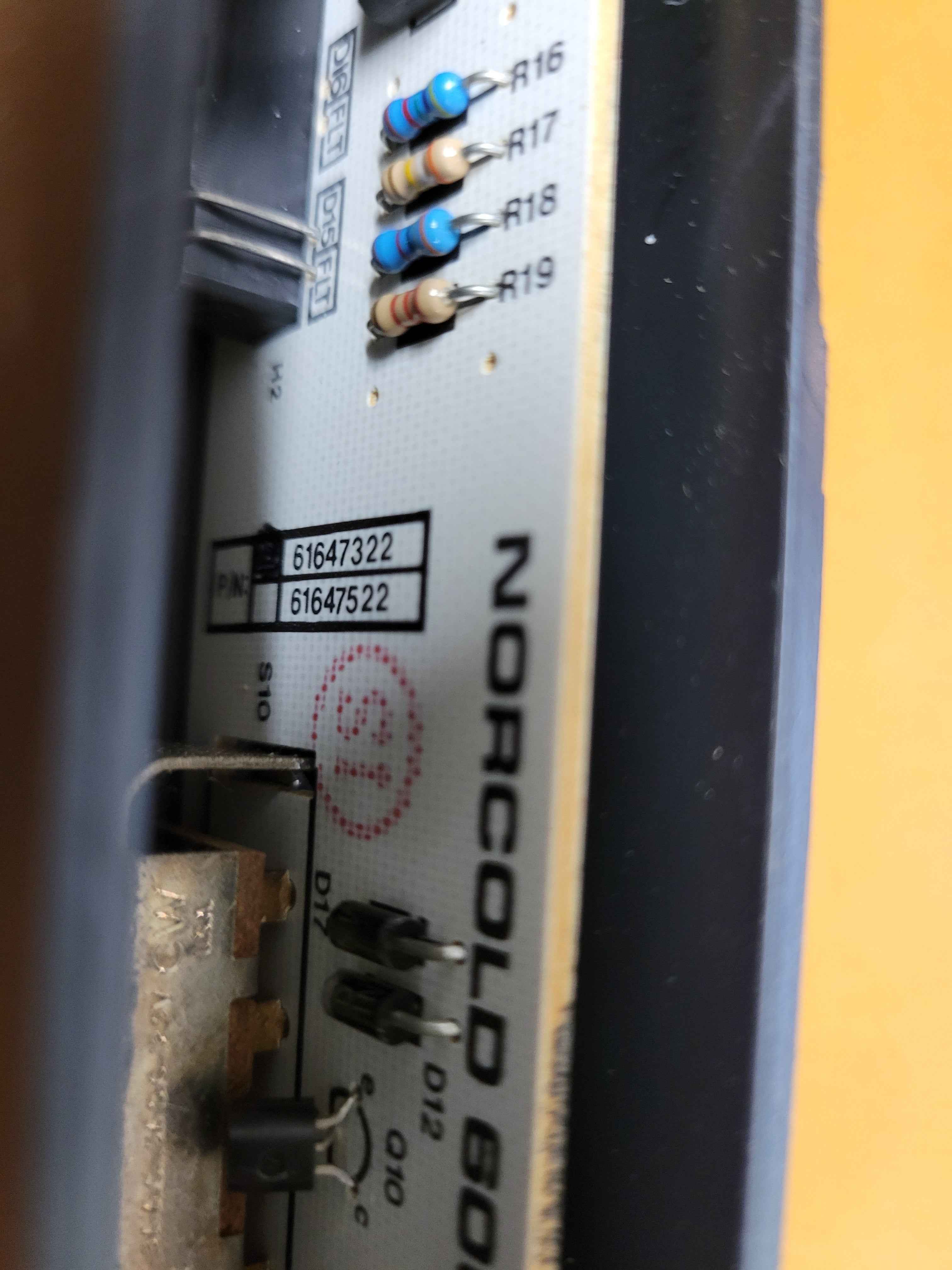 Norcold Optical Control Board 61647322