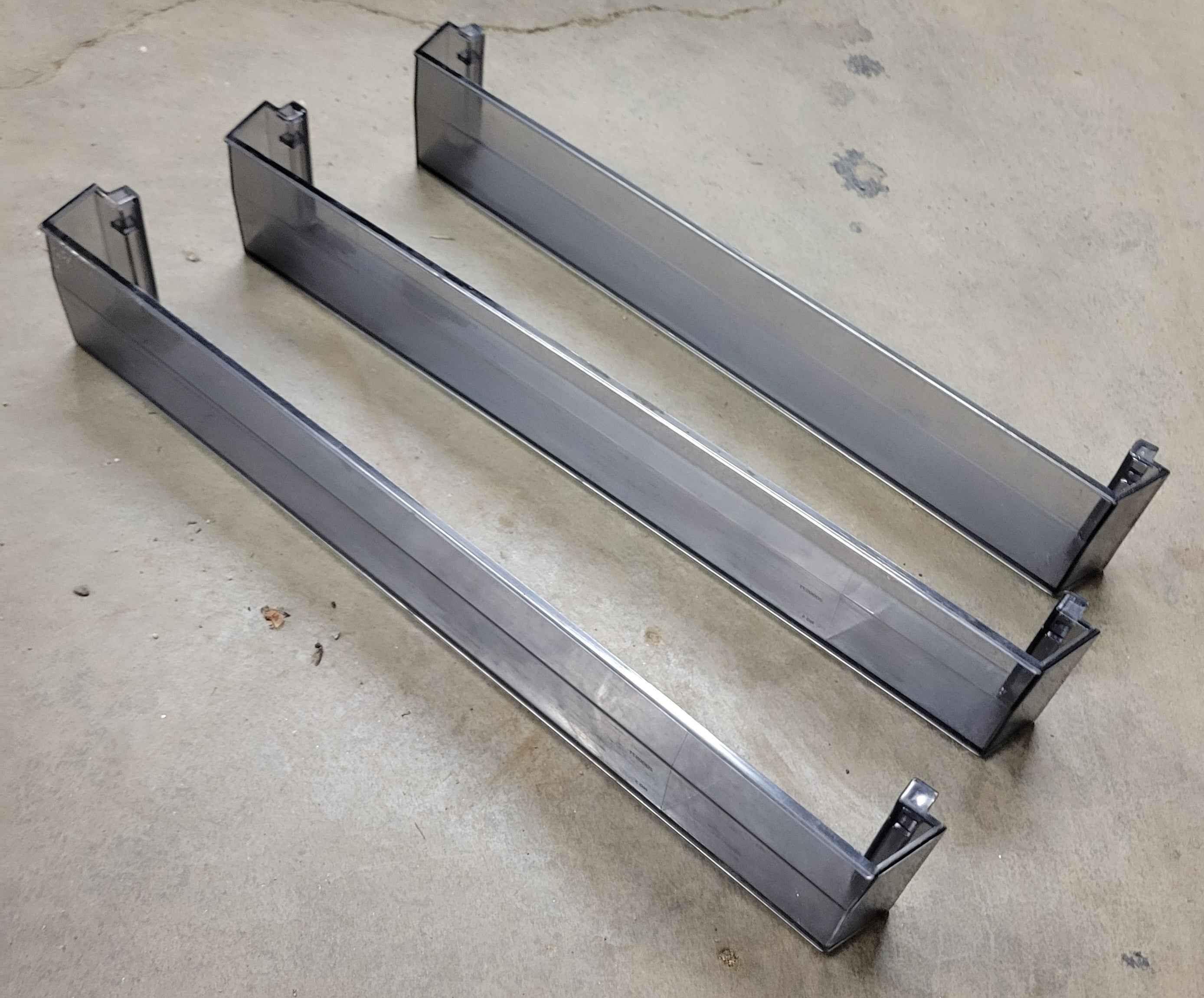 Three Dometic RV Fridge Shelves 16 7/8