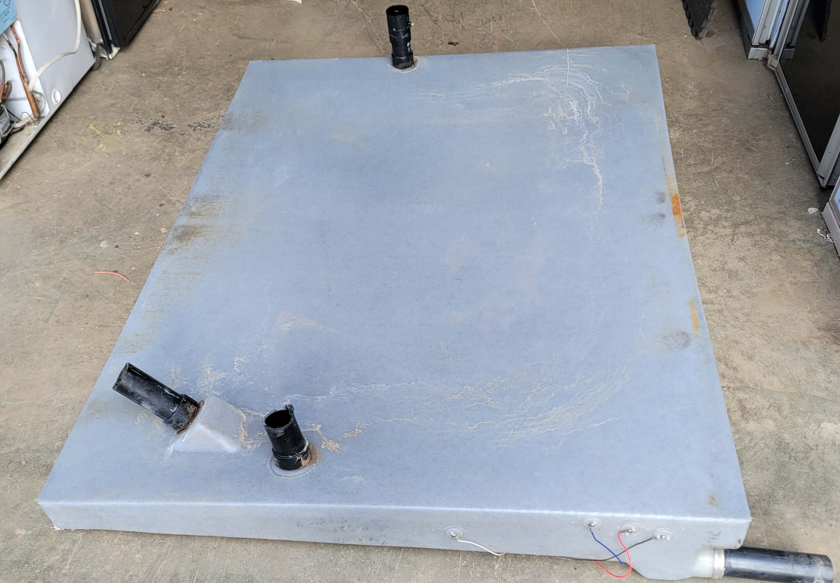 RV Grey Water Tank 63 U.S Gallons