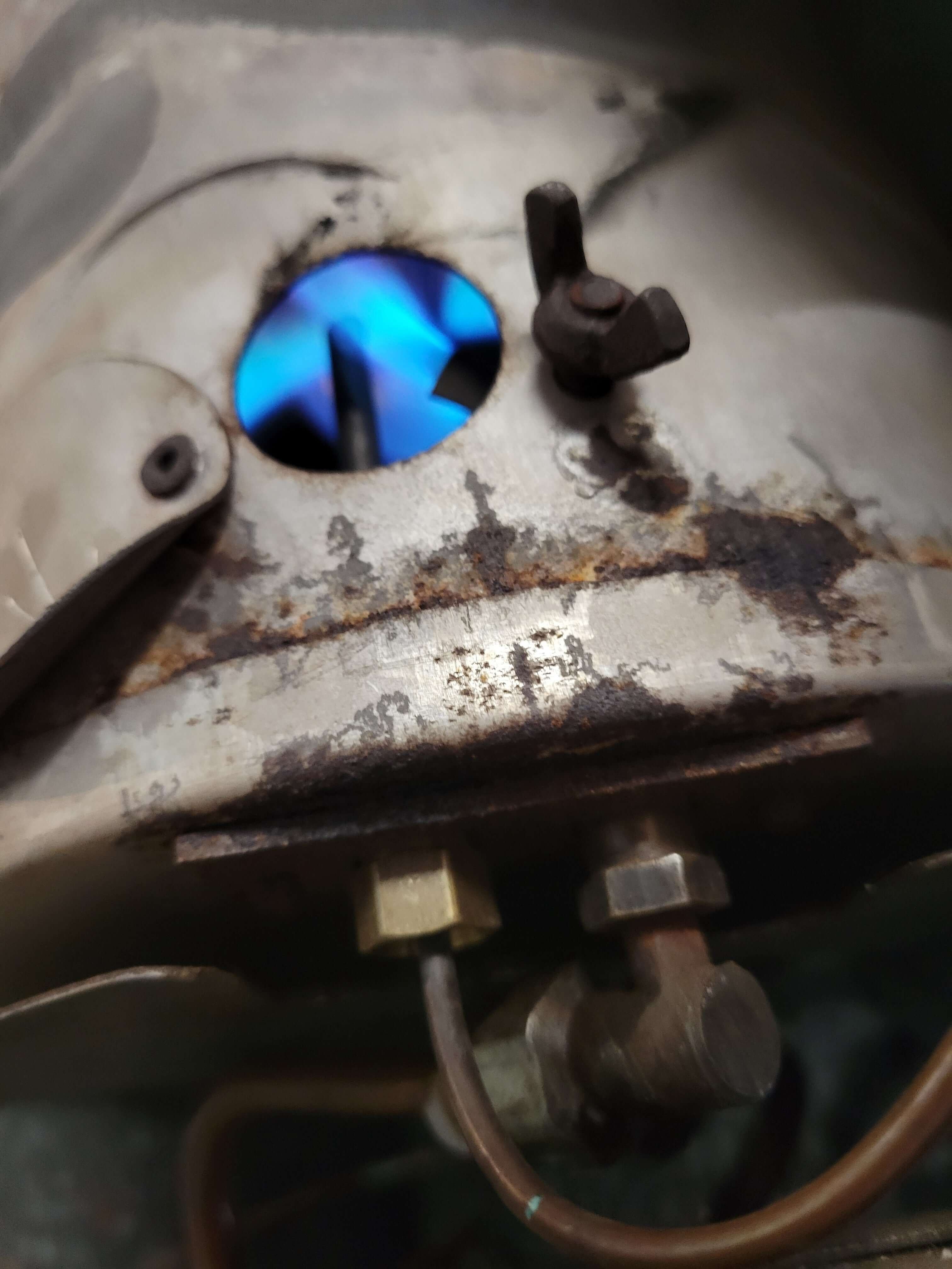 Gravity Furnace Camper Hydroflame 10000 BTU