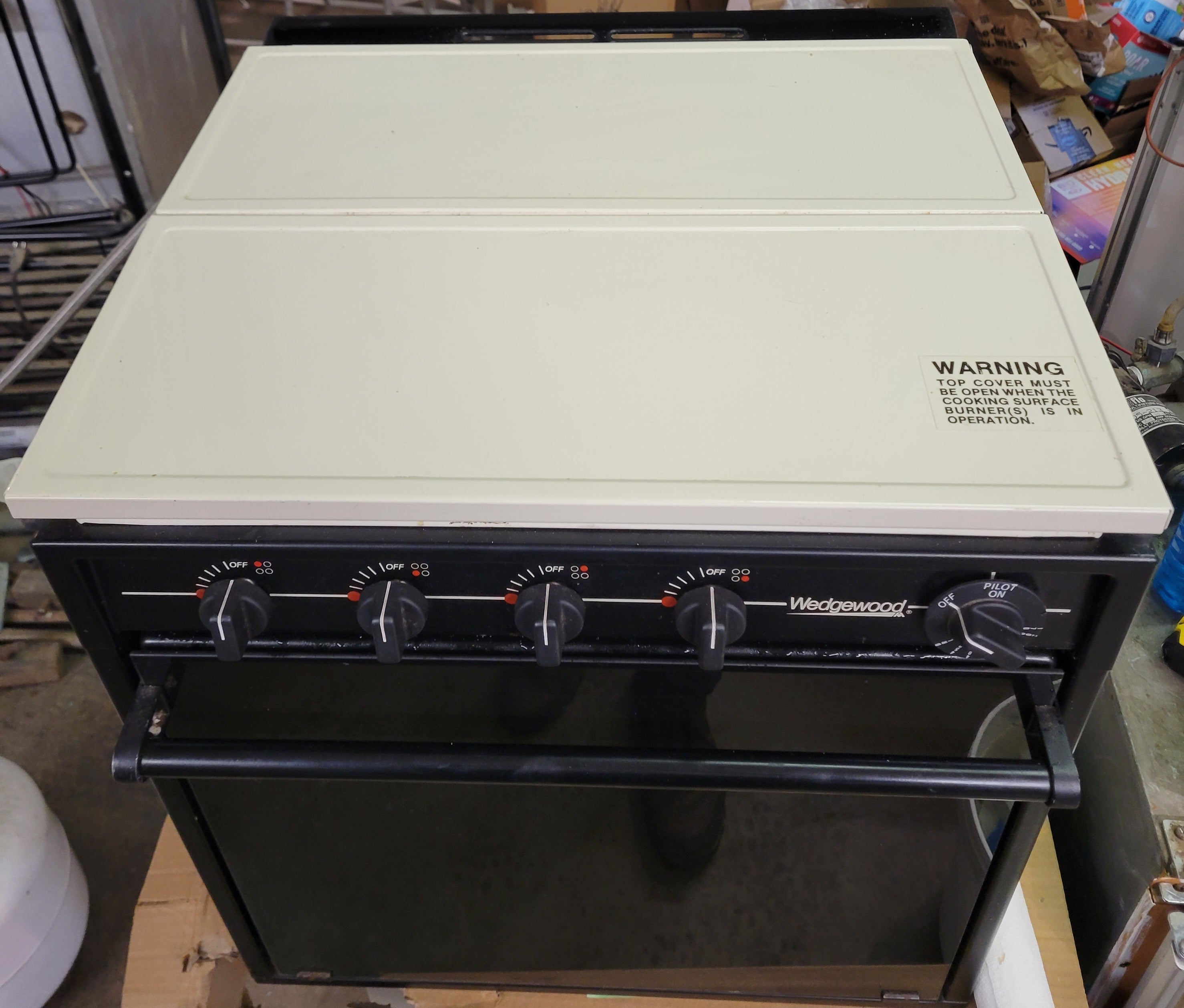 RV Stove & Oven Wedgewood Four Burner Propane