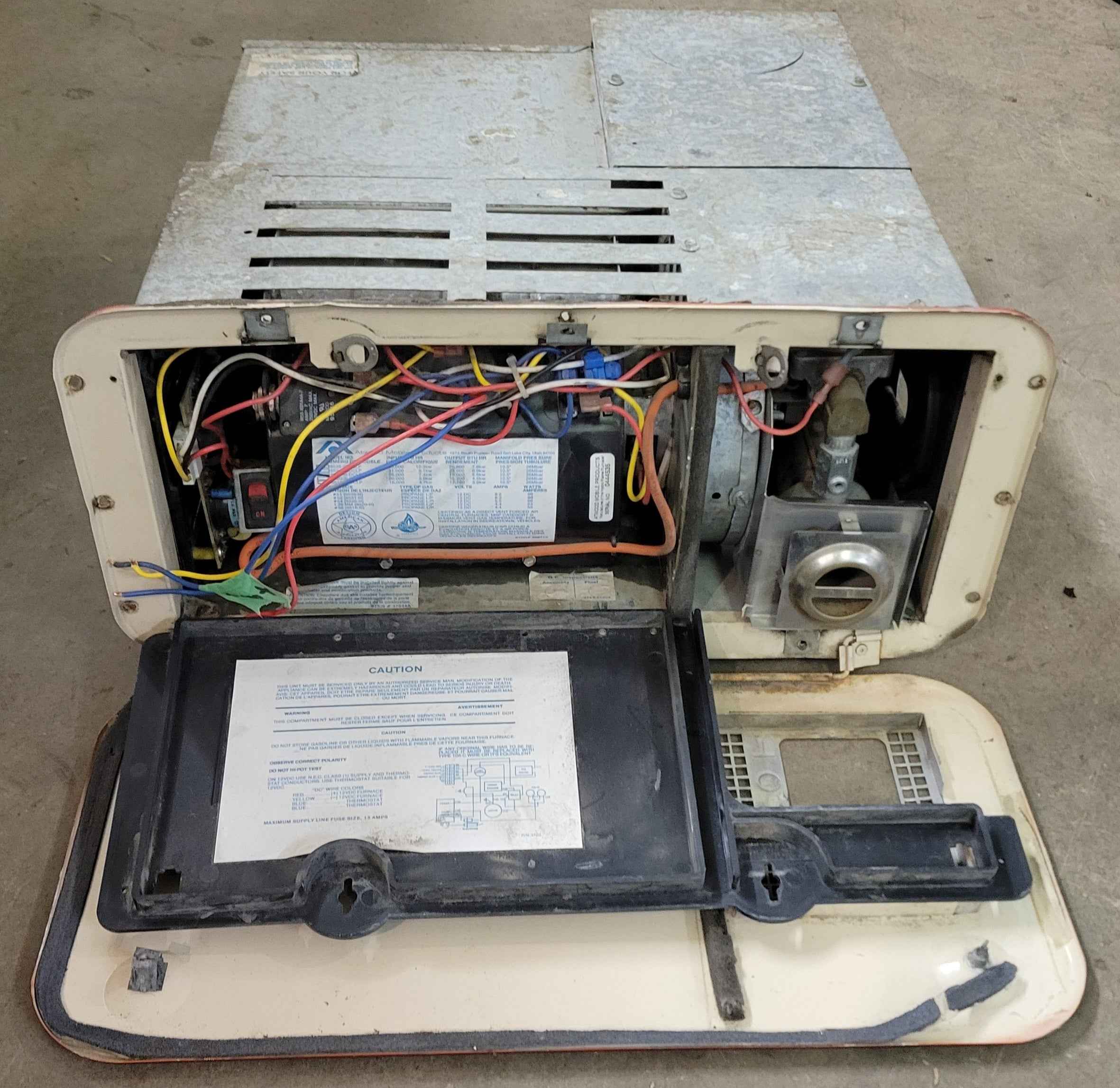 Atwood 8525-III DCLP RV Propane Furnace – 25,000 BTU