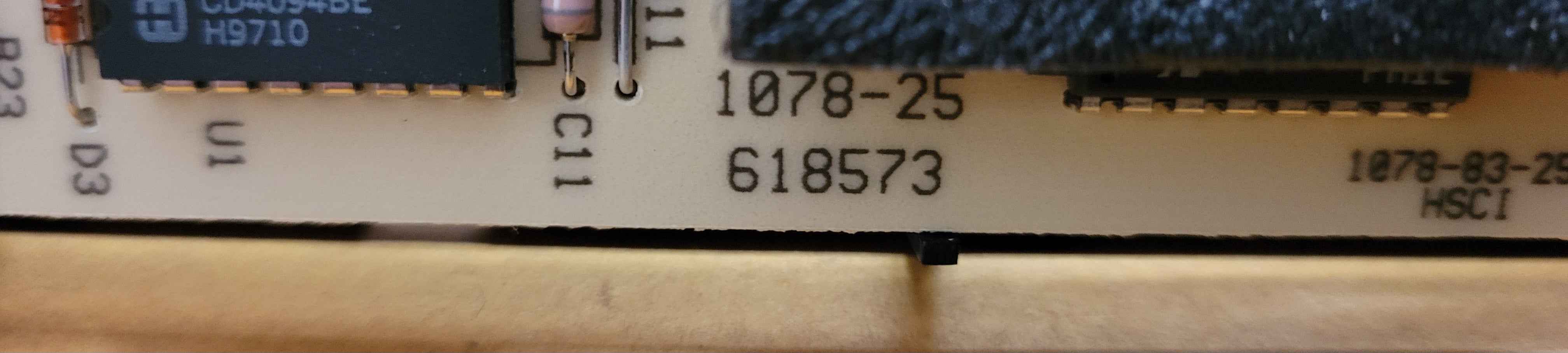 618573 Norcold Optical Eyebrow Display Circuit Board RV Fridge