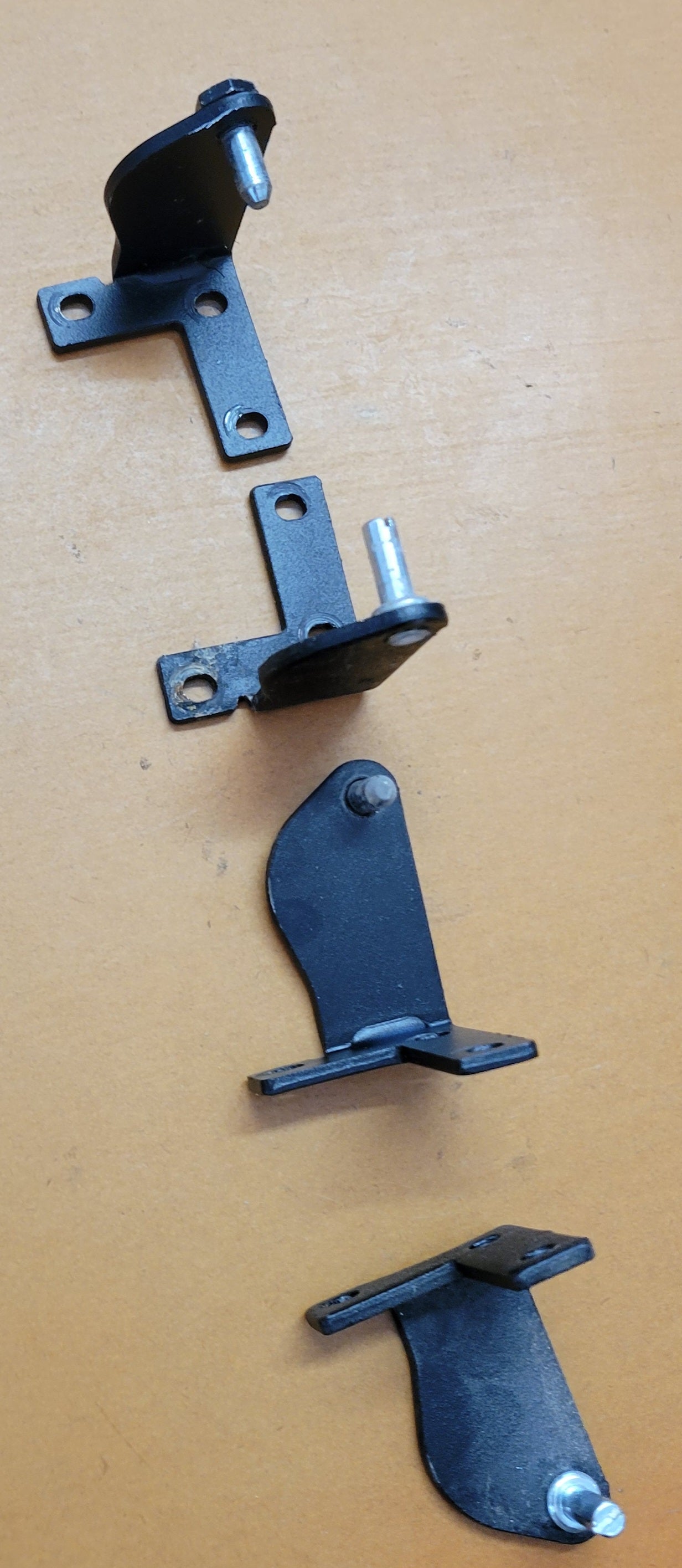 Norcold 624785 & 623772 Refrigerator Hinge Kit Black OEM Used