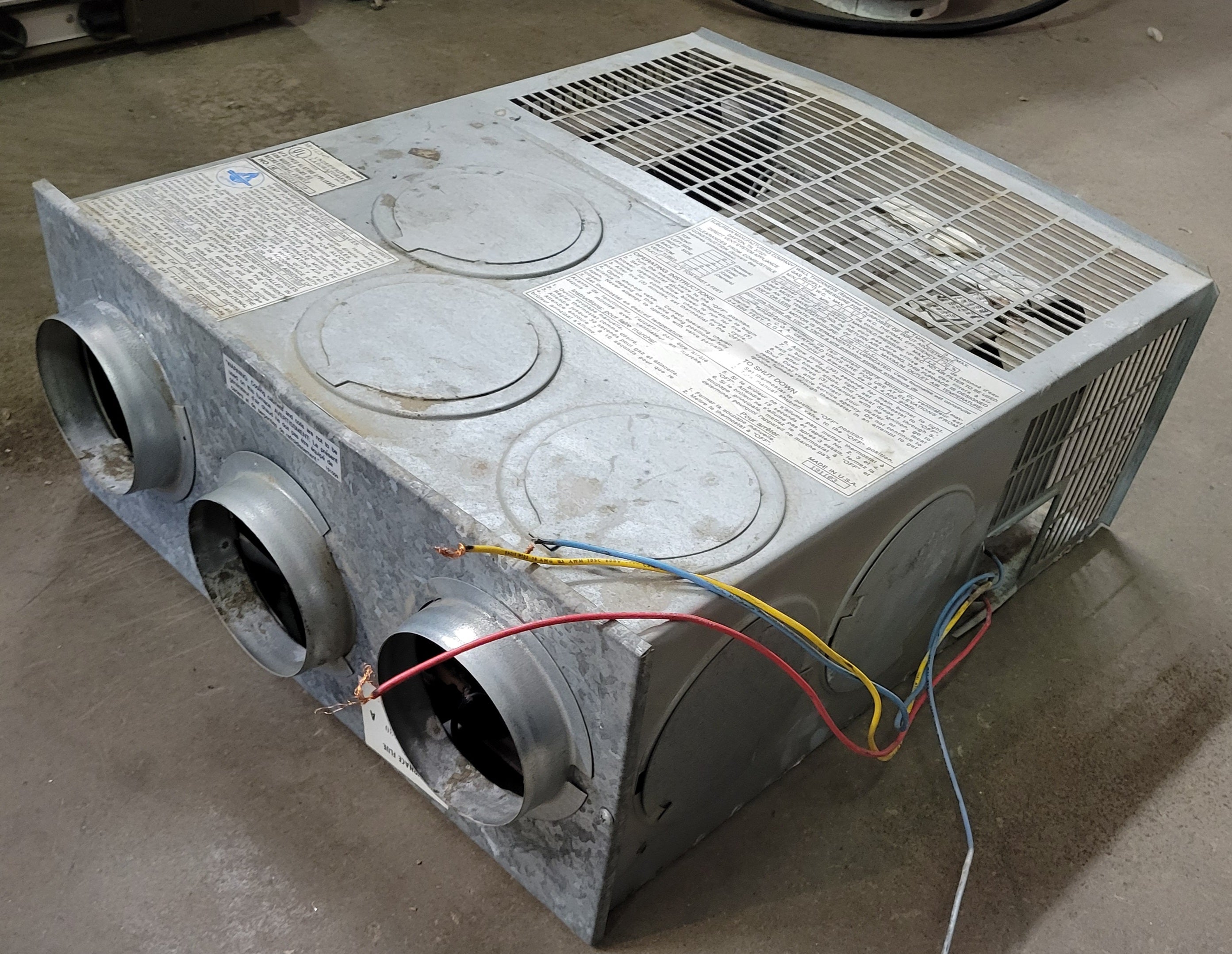 RV Propane Furnace Suburban SF-30 30000 BTU