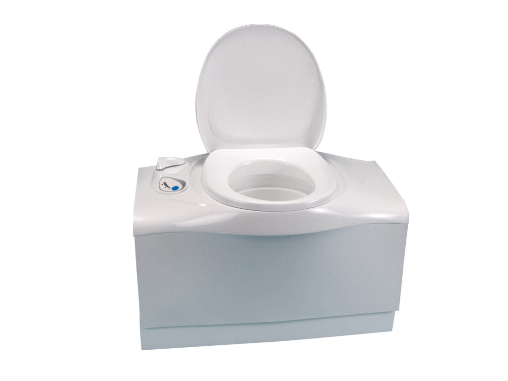 C402C Cassette® Toilet with Electric Push Button, 5.1-Gal Waste Tank & LED Level Indicator