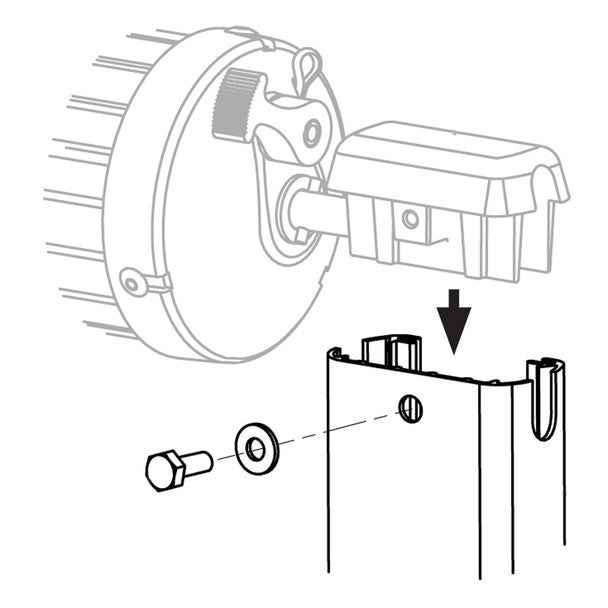 Dometic RV Awning Arm Set – 839/848/858 Models – Polar White – 8273000.402B