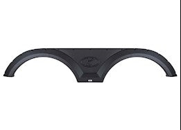 ICON 12552 FS2248 Metallic Dark Brown Tandem Fender Skirt