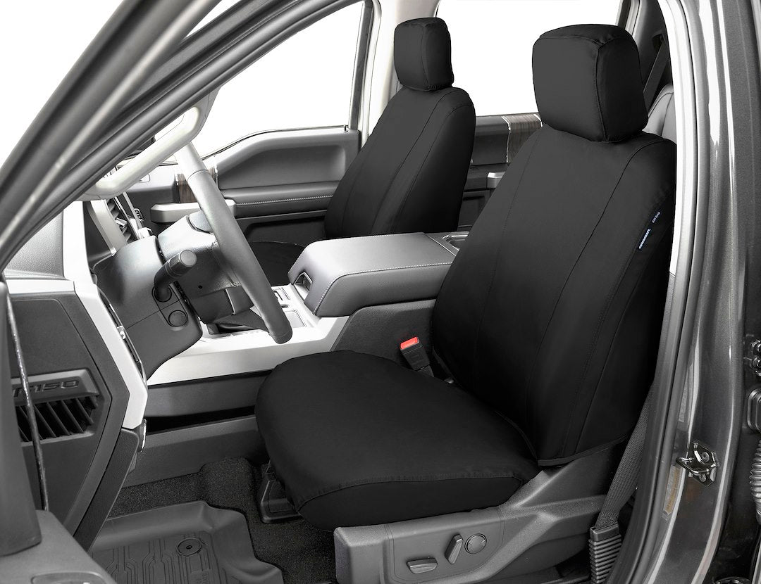 Covercraft 4410ABENBK Defender Black Bucket Seat Cover Pair - image 2