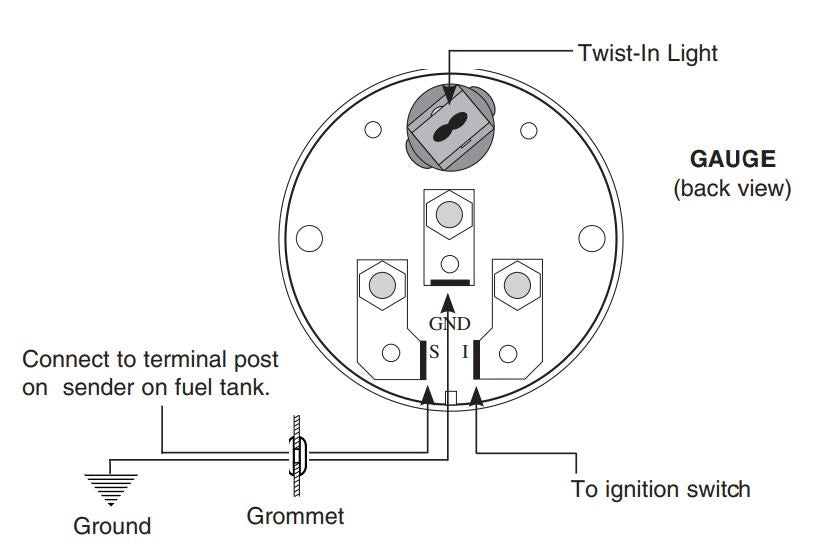 Autometer 2634 Gauge Oil Pressure - image 2