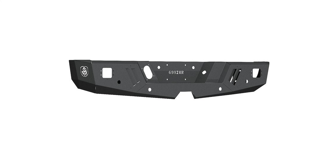 Road Armor 6992XR0B Spartan Steel Rear Bumper