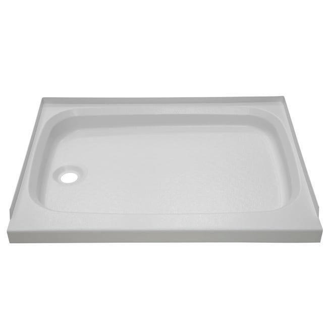 Lippert Better Bath 210369 24" x 32" RV Shower Pan – Left-Hand Drain Colonial