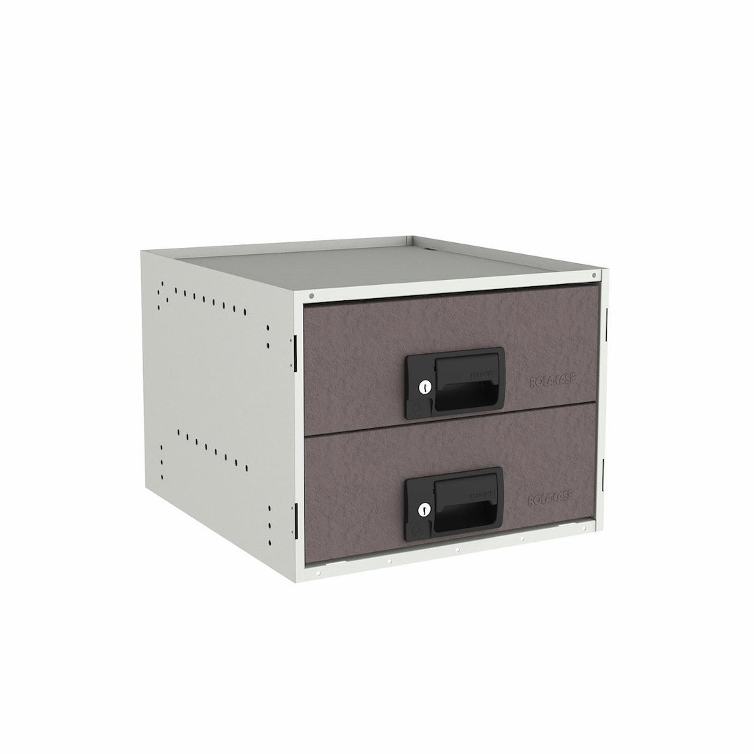 Rolacase Rckit40/4 Two-Drawer Storage Cabinet Kit