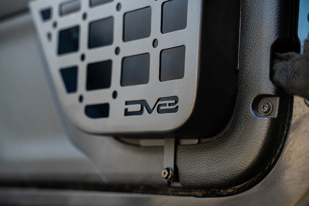 DV8 Offroad MPJK-07 Slim Wrangler JK MOLLE Panel
