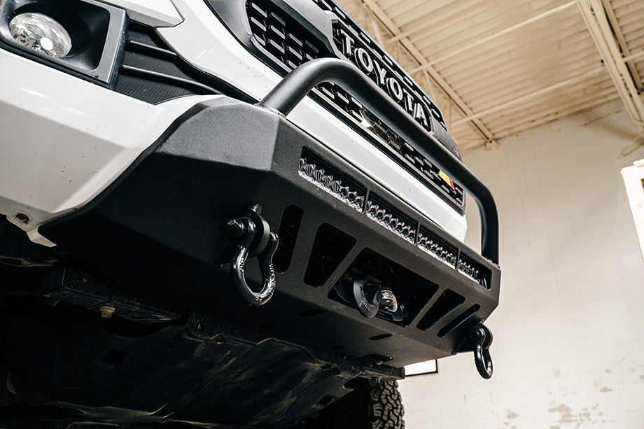 Cali Raised LED CR3306 Tacoma Stealth Bumper with Bull Bar - image 8