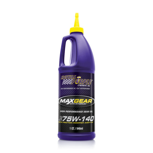 Royal Purple 21301 Max Gear Synthetic SAE 75W-140, 1 Qt