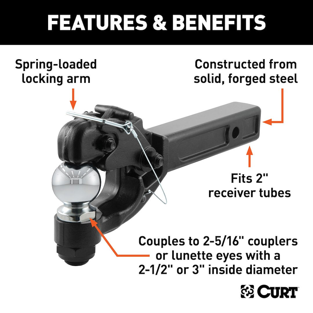 Curt 48006 Pintle Hook - image 2