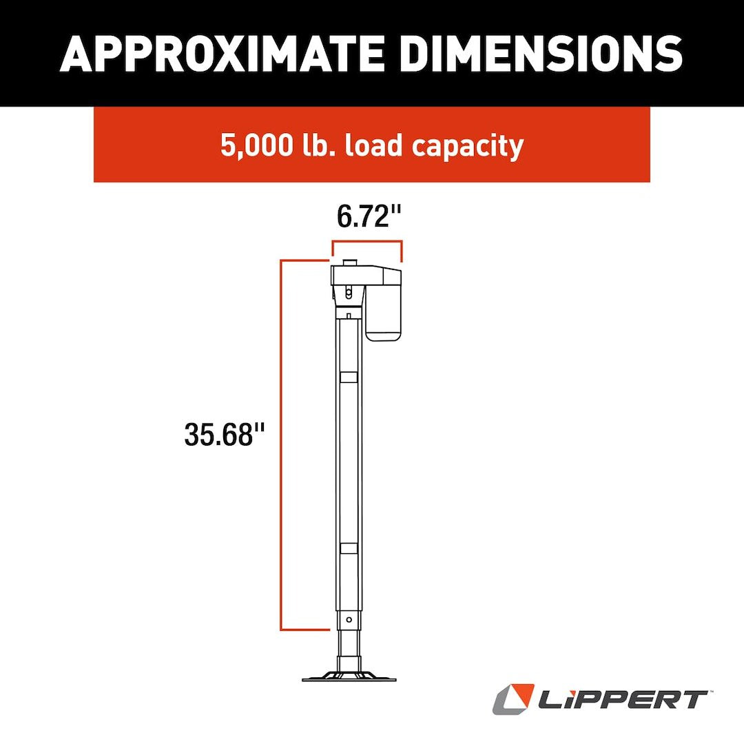 Lippert Components 305340 Leveling Jack - image 3