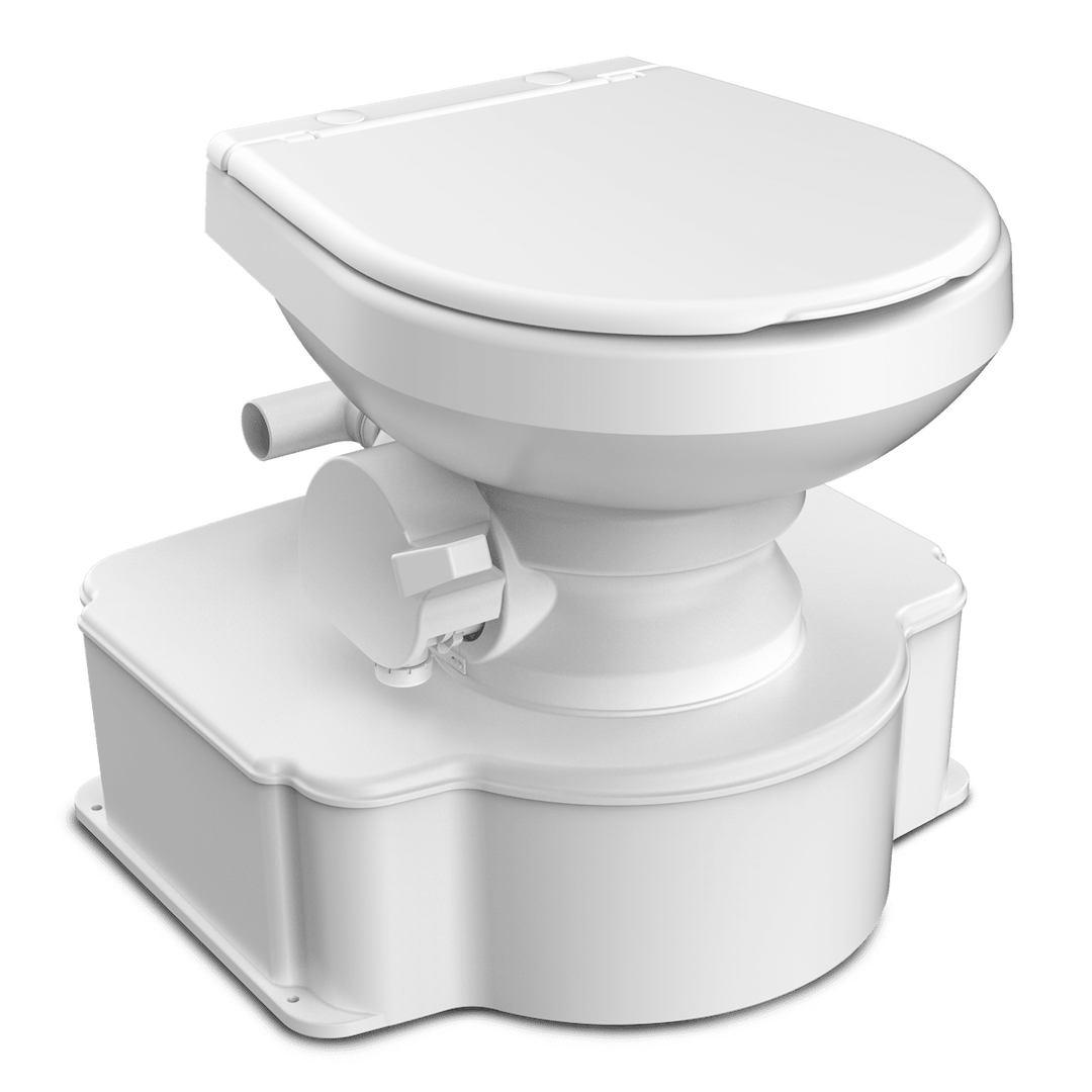 Sierra Marine 312070001 White M65-700 Straight-Back Toilet