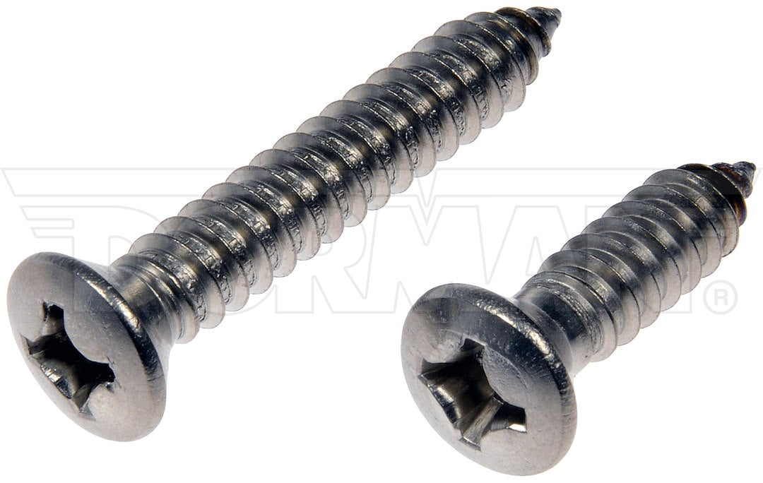 Dorman 784-180d #14 Steel Pan-Head Screws, 6-Pack - image 1