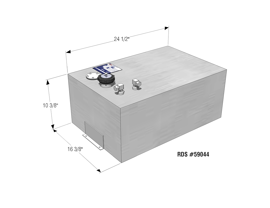 Rds Tanks 59044 Fuel Tank - image 2