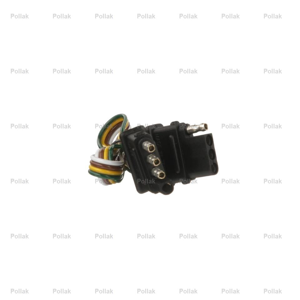Pollak Semi-universal 4 Flat Trailer Wiring Connector (12412E)