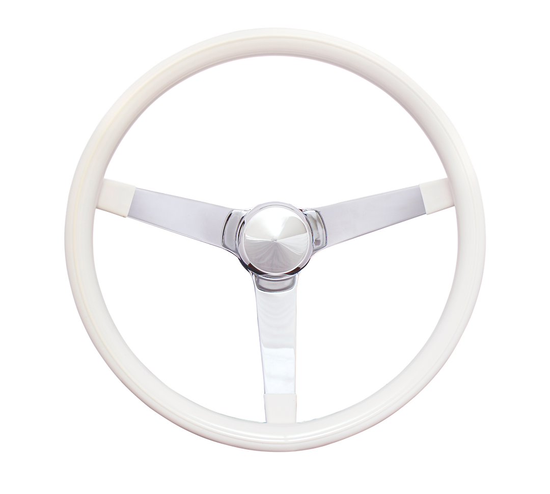 Grant Products 830w Classic White-Grip Steering Wheel