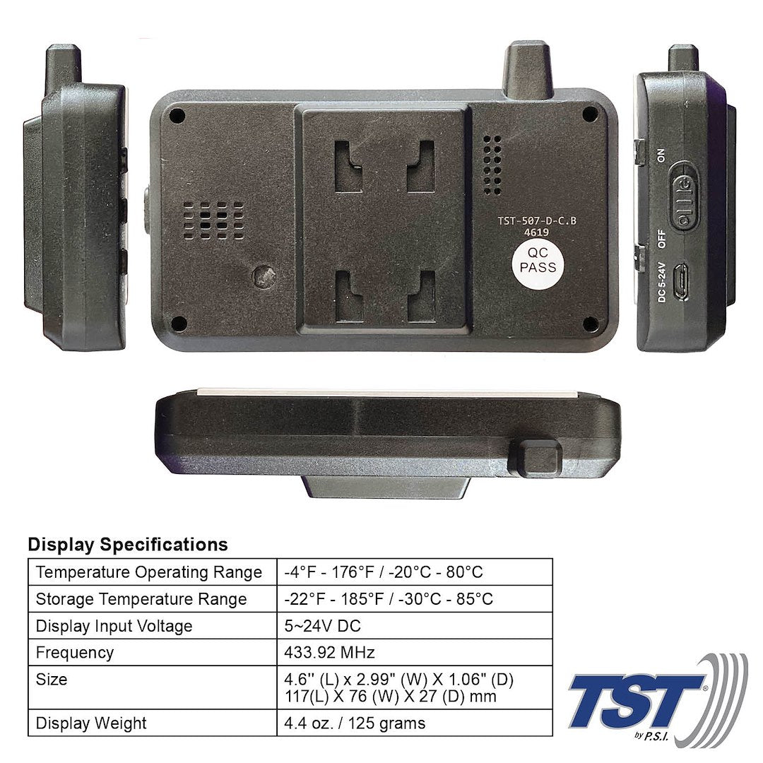 Truck System Technology (Tst) Tst-507-Rv-4 Tire Pressure Monitoring System - Tpms - image 6