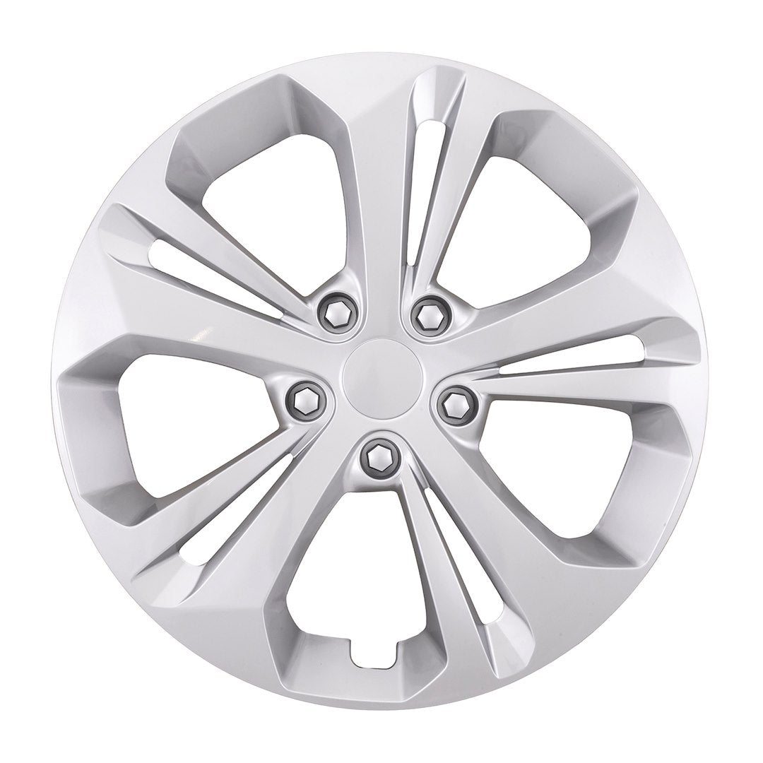 Coast To Coast 56417S Silver Trax Wheel Covers, 17-Inch - image 1
