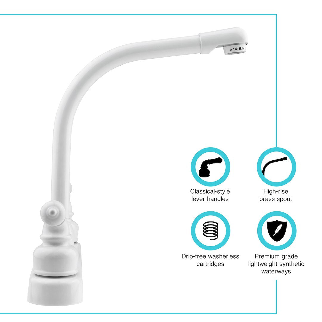 Dura Faucet Df-Pk210c-Wt Faucet - image 5