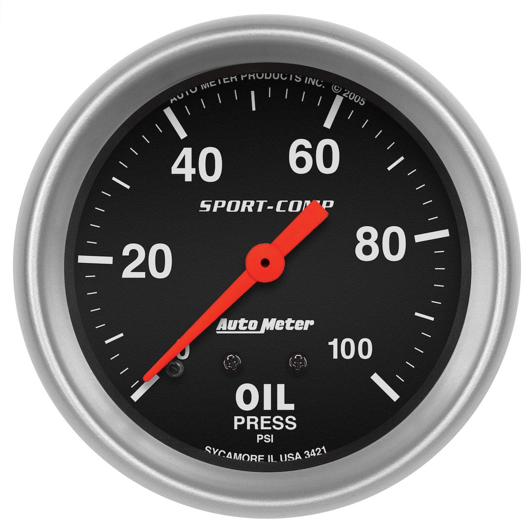 Autometer 3421 Gauge Oil Pressure - image 1