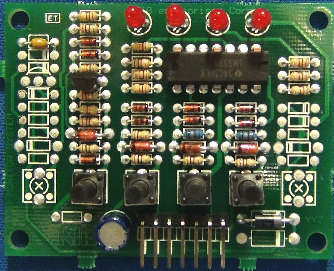 American Technology Subpcbm21 Tank Monitor System Circuit Board
