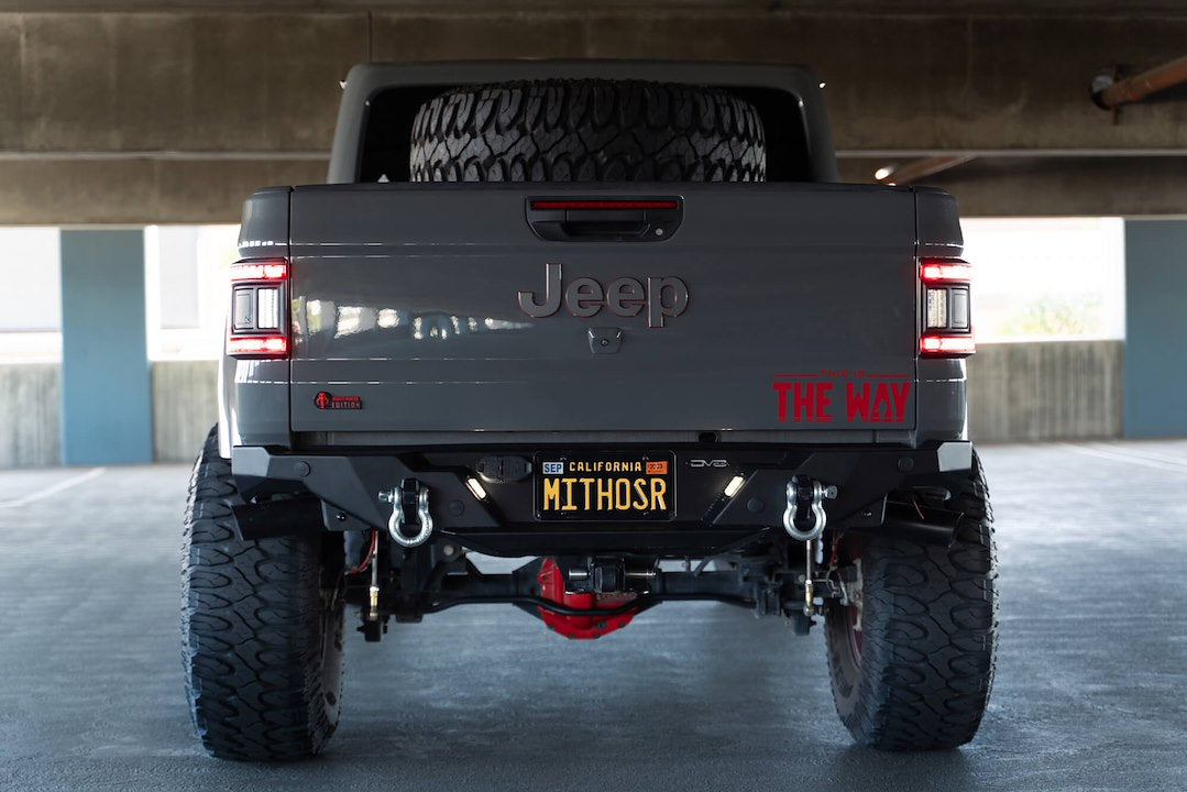 DV8 Offroad RBGL-11 FS-15 Jeep JT Steel Rear Bumper
