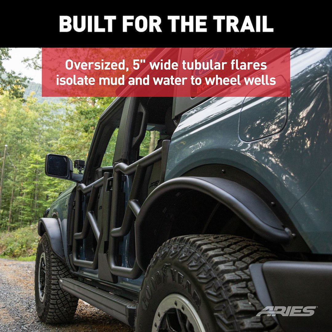 Aries Flat Style Fender Flare 2500303 - image 4