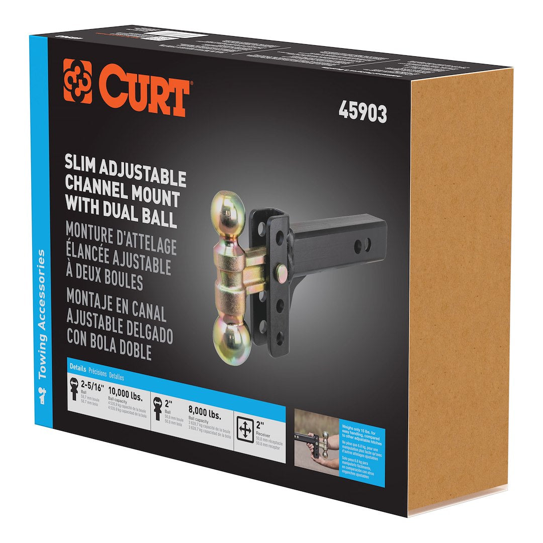 Curt 45903 Trailer Hitch Ball Mount - image 8