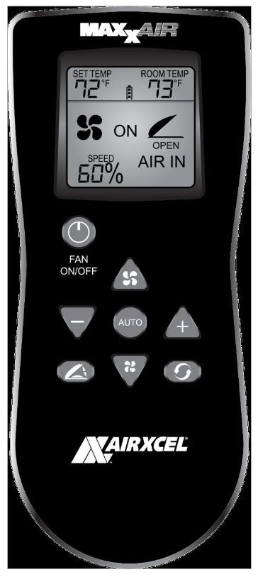 Maxxair Ventilation Solutions 00a01150k Roof Vent Remote Control
