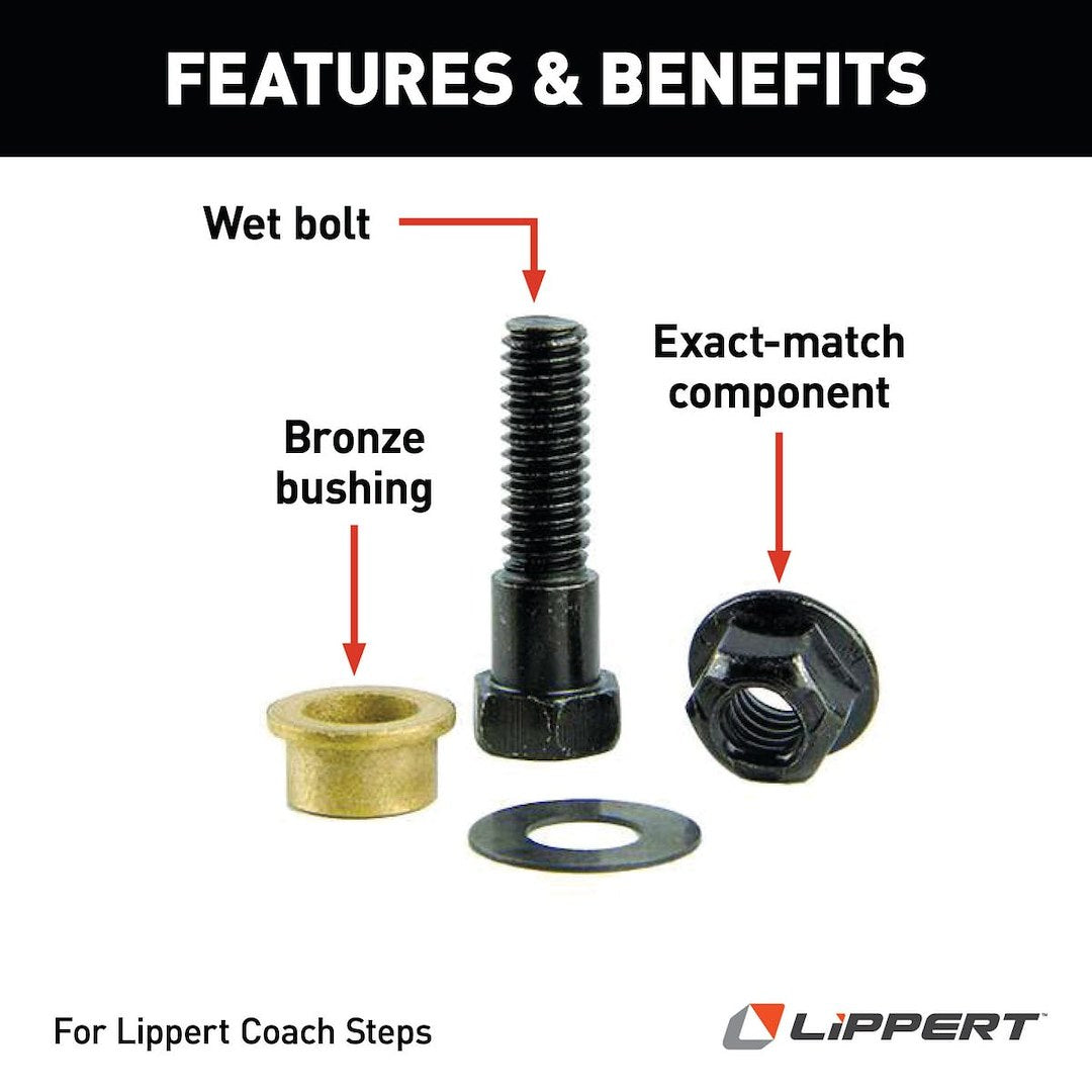 Lippert Components 216567 Entry Step Bushing Repair Kit - image 2