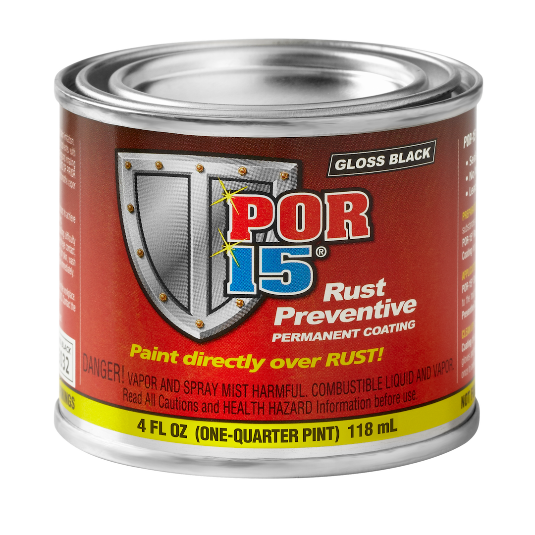 POR-15 45006 Black Rust-Preventive Treatment, 6-Pack