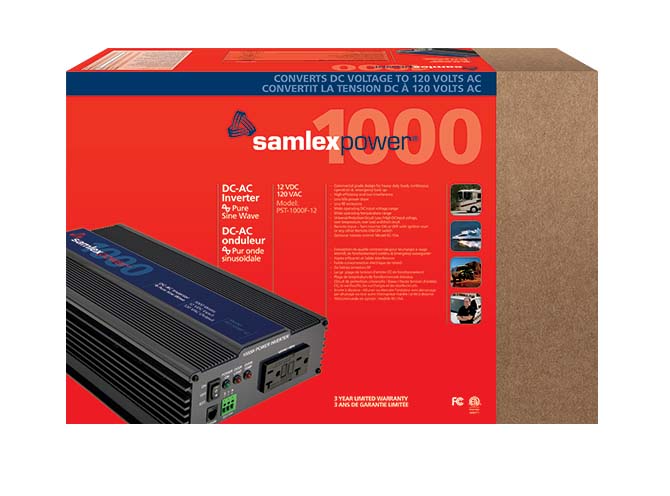 Samlex America T-1000f-12 Power Inverter - image 4
