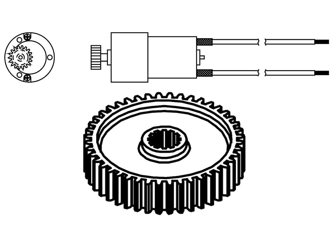 Ventline Bvb0601-00 Roof Vent Motor - image 2