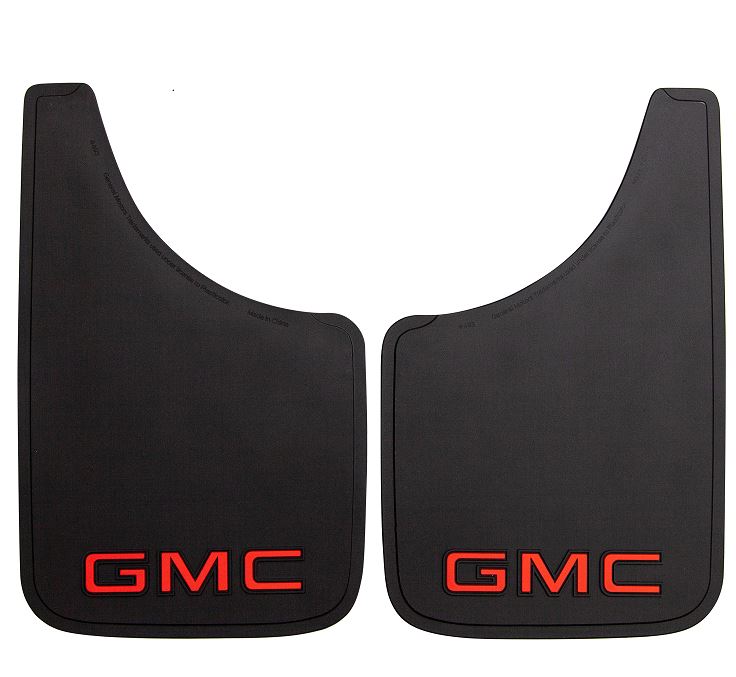 Plasticolor 000493R01 Easy-Fit GMC Mud Flaps, Set of 2