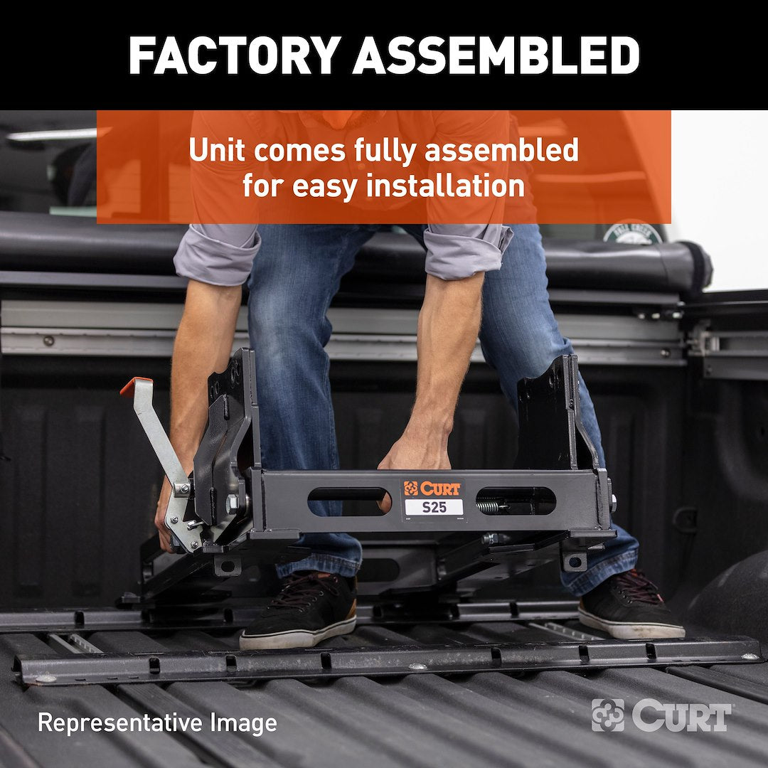 Curt 16564 Fifth Wheel Trailer Hitch Slider - image 5